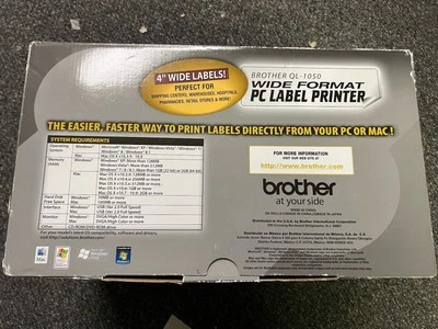 Brother QL-1050 Wide Format PC Label Printer New - Image 1 of 4