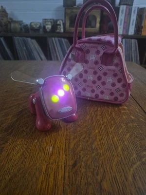 Altavoz electrónico Hasbro Sega iDog en funcionamiento con bolsa de transporte años 2000 ¡EXCELENTE ESTADO USADO! Foto 1 de 4