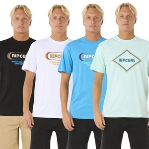 Camiseta manga corta Rip Curl para hombre Surf Revival Yo Mumma - Imagen 1 de 27