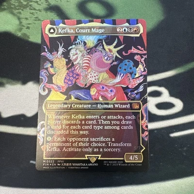 Kefka, Court Mage (0322) (Borderless) Final Fantasy Foil - Image 1 of 2