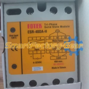 New FOTEK ESR-40DA-H Solid state relay#1pcs In Box ESR40DAH - Picture 1 of 5