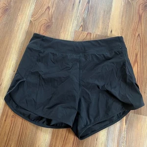 Athleta Girl Size XL/14 Black Run The World 3" Shorts - Picture 1 of 9