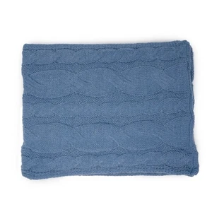 Sciarpa ad anello azzurro da uomo donna invernale scaldacollo a maglia morbido - Foto 1 di 2