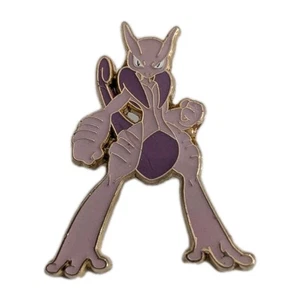 Pokemon Mega Mewtwo X Metal Enamel Collectible Pin Official 2015 XY Breakthrough - Picture 1 of 6