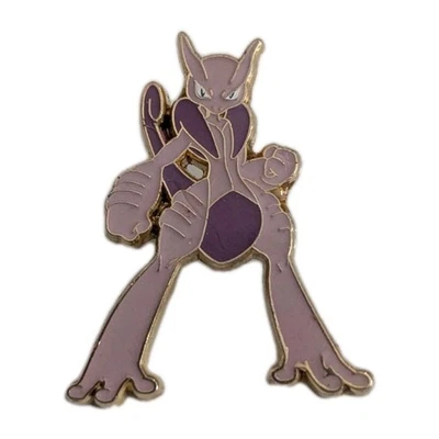 Pokemon Mega Mewtwo X Metal Enamel Collectible Pin Official 2015 XY Breakthrough - Image 1 of 4