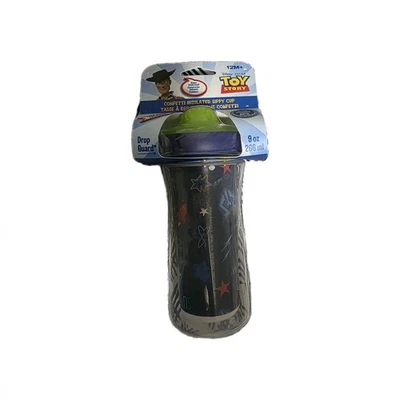 Disney Toy Story Confeti aislado 9 onzas taza para sorber niño pequeño nuevo Foto 1 de 4