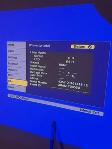 Epson H979a Powerlite Home Cinema 880 - Picture 1 of 5