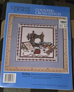 Costura de punto de cruz contado vintage 1994 Candamar Design #50796 EE. UU. - Imagen 1 de 3