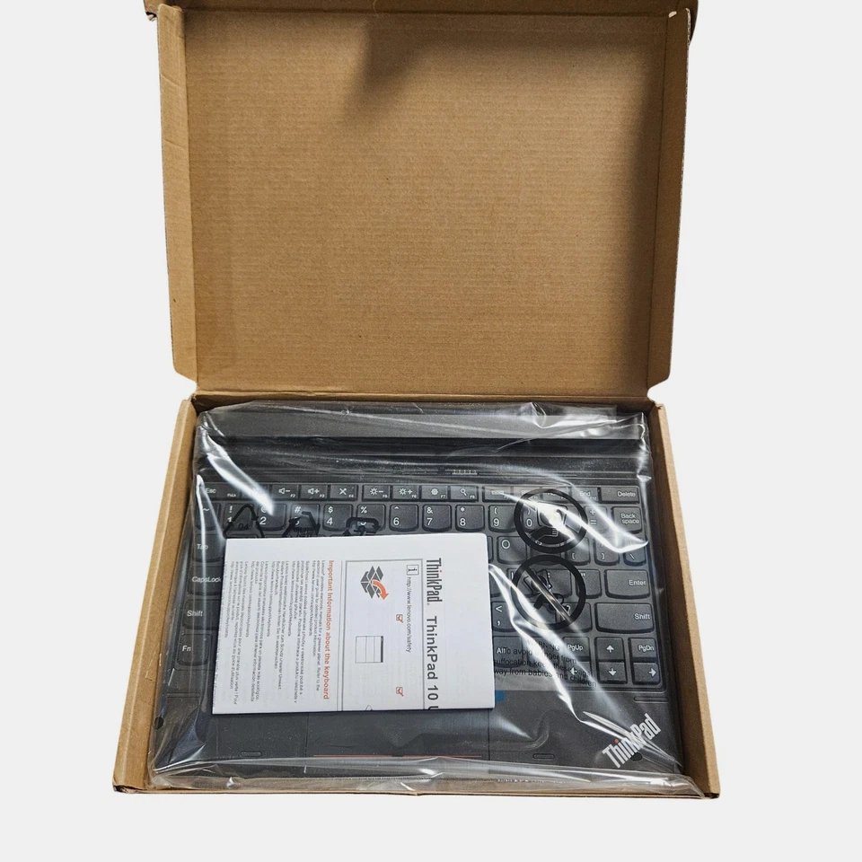 Lenovo ThinkPad 10 Ultrabook Keyboard US English Mechanical Open Box 4X30H42137 - Image 1 of 4