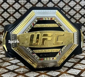 UFC LEGACY CHAMPIONSHIP TITLE GÜRTEL ECHTLEDER 4 MM ZINK REPLICA ERWACHSENENGRÖSSE - Bild 1 von 11