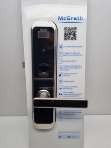 McGrath Finger Print Door Handle - Ex Display - Picture 1 of 6