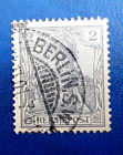 Briefmarke Germany Deutsches Reichspost 2 Pfennig 1901 Deutschland Mi. Nr. 53 (23988)