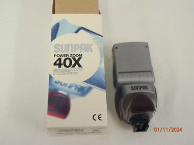 Flash Sunpak MX 40X Power Zoom 40x Minolta Foto 1 de 4