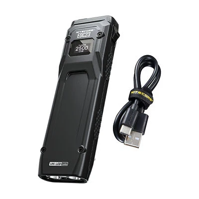 Linterna Nitecore EDC23 2500 lúmenes USB-C recargable ultra delgada EDC - Imagen 1 de 4