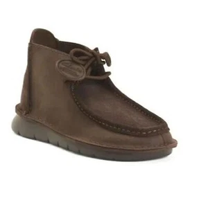 Stivali Clarks Colehill Wally Chukka scamosciati marrone scuro nabuk nuovi con scatola da uomo taglia 11,5 - Foto 1 di 12