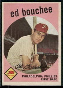 1959 Topps #39 Ed Bouchee EX - Imagen 1 de 2