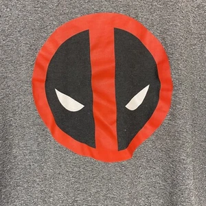 Marvel Deadpool Herren Large T Shirt Grau Ted Schwarz - Bild 1 von 4