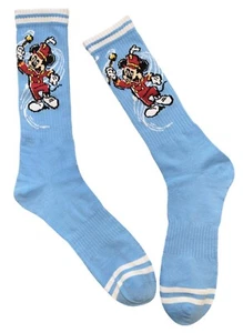 New Disney 100 Mens BAND LEADER MICKEY MOUSE Socks RED MARCHING BAND SUIT - Picture 1 of 1
