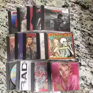 Soft Rock CD Lot From The 70s & 80s Grateful Dead Air Supply The Who Bowie etc. - Picture 1 of 12
