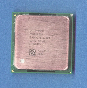 Intel® Pentium® 4 Prozessor 3,40 GHz, 512 KB Cache, 800-MHz-FSB SL793 - Bild 1 von 3