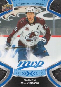 2021-22 Upper Deck MVP Blue FS #216 Nathan MacKinnon Avalanche