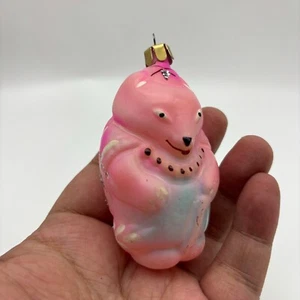 Christbaumschmuck Glas handbemalt geformtes Spielzeug Fuchs "Alice" - Bild 1 von 5