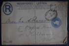 GB QV 1894 Registered cover From London Charing Cross to Kilburn, Yorks