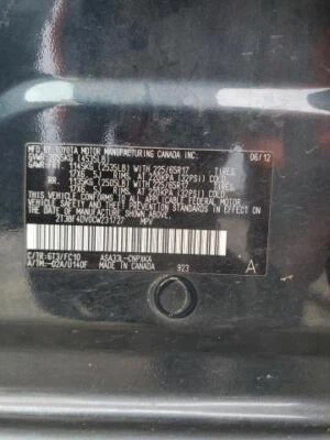 Conjunto de puerta trasera izquierda usado lado trasero se adapta a: Toyota Rav4 2012 ventanas eléctricas p Foto 1 de 4