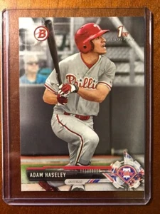 2017 Bowman Draft #BD115 Adam Haseley Philadelphia Phillies - 2 Card Lot - Picture 1 of 2