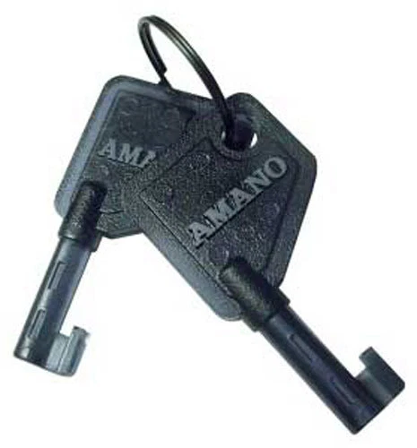 Amano Time Clock Key AJR-201150 (Set of 2 Keys) for most PIX and TCX Models