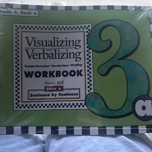 Visualizing and Verbalizing Comprehension, Vocabulary, Writing Workbook Book 3,  - Picture 1 of 2