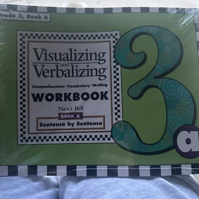 Visualizing and Verbalizing Comprehension, Vocabulary, Writing Workbook Book 3,  - Image 1 of 2