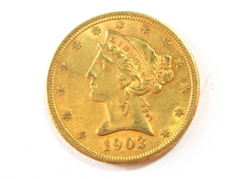 1903-S $5 Liberty Head Gold Half Eagle - #10511-3 Cover