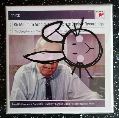 Sir Malcolm Arnold The Complete Conifer Recordings 11 CDs Symphonies Concertos - Image 1 of 4