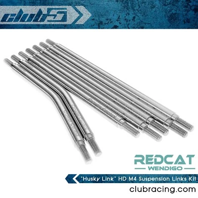 "Husky Link" HD M4 Suspension Links Kit for Redcat Wendigo  - Image 1 of 3