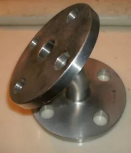 1 ZOLL 4 SCHRAUBEN FLANSCH 316 EDELSTAHL 45 WELLENBOGEN - Bild 1 von 1