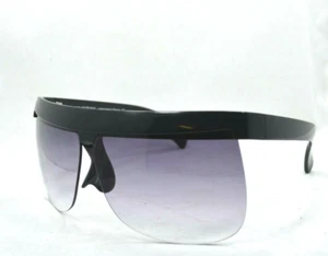 NEW AUTHENTIC COURREGES CL1301 0101 HANDMADE FRANCE SUNGLASSES - Picture 1 of 6