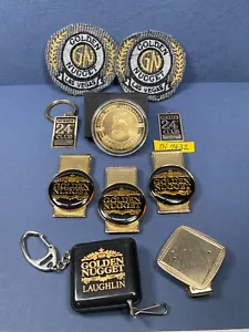 Golden Nugget Casino Lake Charles 5 Year Commemorative Coin & Cash Clips IN7432 - Picture 1 of 16