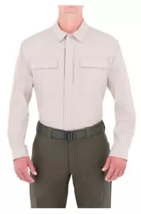 First Tactical Men's Long Sleeve Tactix BDU Shirt - Khaki - Professional Profile - Picture 1 of 4