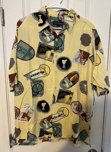 TORI RICHARD HERREN LARGE MARTINI HOTEL ALKOHOL HAWAIIHEMD - Bild 1 von 5