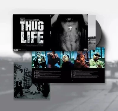 2PAC - Thug Life Volume 1  (IVC Edition) Opaque Grey Vinyl 1099/4000 NEW Sealed  - Image 1 of 4