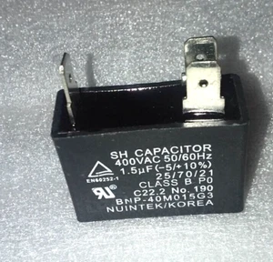 Air Conditioner Capacitor. LG Part 3H00660C Capacitor,film,box - Picture 1 of 2