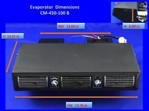 Universel Sous Tableau AC Évaporateur Underdash A/C Résistant 12 Volts 450B-100 - Picture 1 of 4