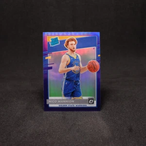 2020-21 Nico Mannion Donruss Optic Rated Rookie Purple Prizm RC - Picture 1 of 2