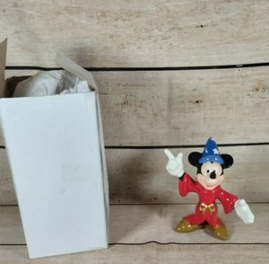 Vintage Mickey Mouse Fantasia Wizard Porcelain Disney - Picture 1 of 5