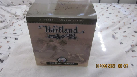 HARTLAND NEW CLASSICS NY YANKEES HOF'S BABE RUTH AND LOU GEHRIG MINT WITH BOX Cover