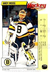 1992-93 Panini Stickers French #135 Andy Moog