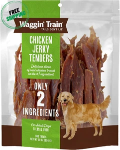 Waggin' Train Chicken Jerky for Dogs - Limited Ingredient Dog Treats for Dogs 30 - Picture 1 of 7