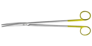Durotip Präparierschere Nelson-Metzenbaum gebogen 305mm Aesculap BC289R - Bild 1 von 2