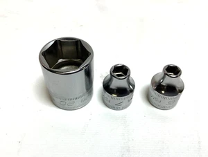 New Snap-on 3/8" drive 6 7 20 mm 6-pt Shallow Socket FSM61 FSM71 FSM201 UNused - Bild 1 von 4